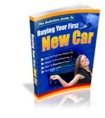 Product picture Buying Your First Car/Smart car buying